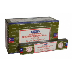 Satya Green Citronella Incense Sticks 